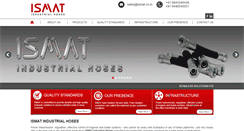 Desktop Screenshot of ismat.co.in